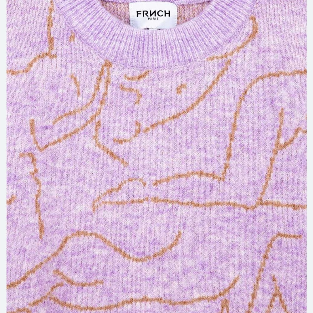 FRNCH Paris Novato Femme Sweater Anthropology EUC - Picture 3 of 10